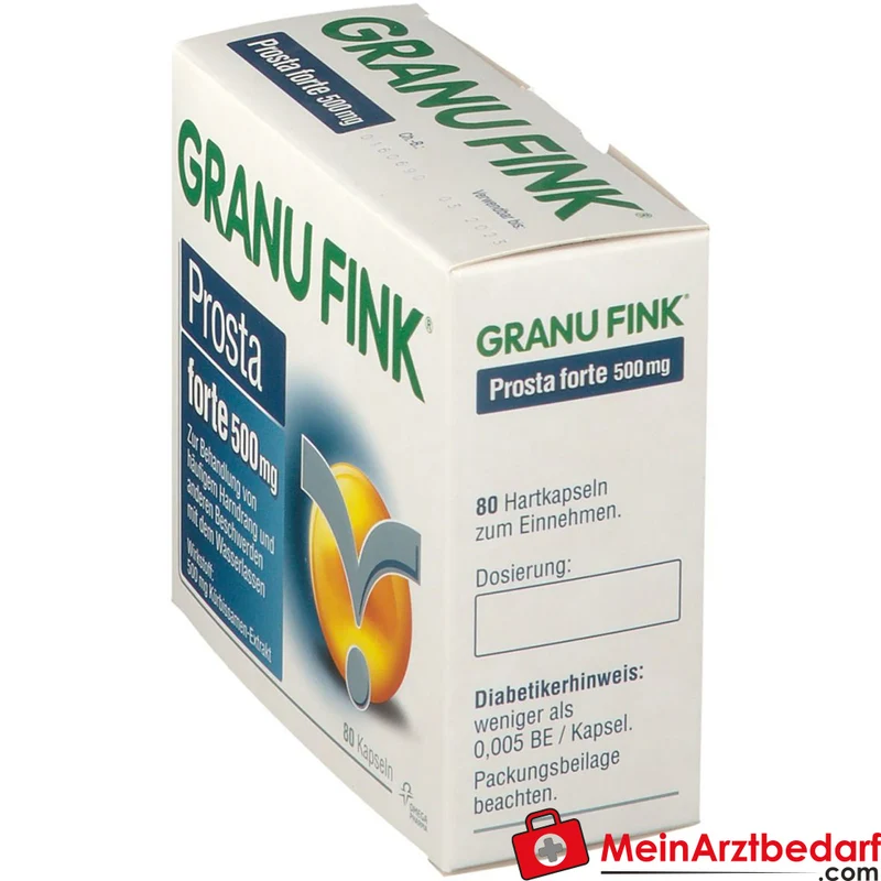 GRANU FINK Prosta forte 500 mg Kapseln, 140 St