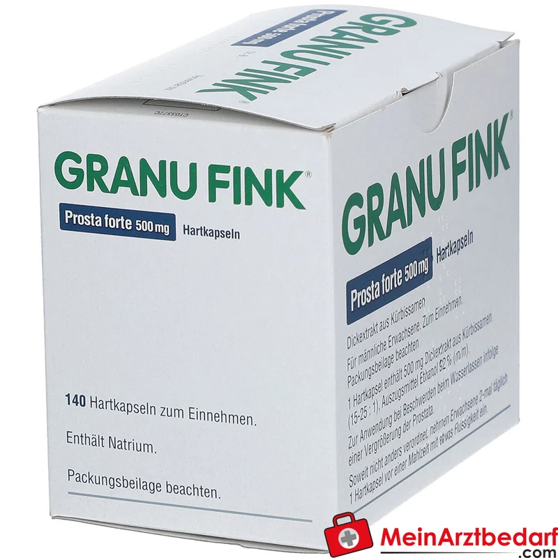 GRANU FINK Prosta forte 500 mg Kapseln, 140 St