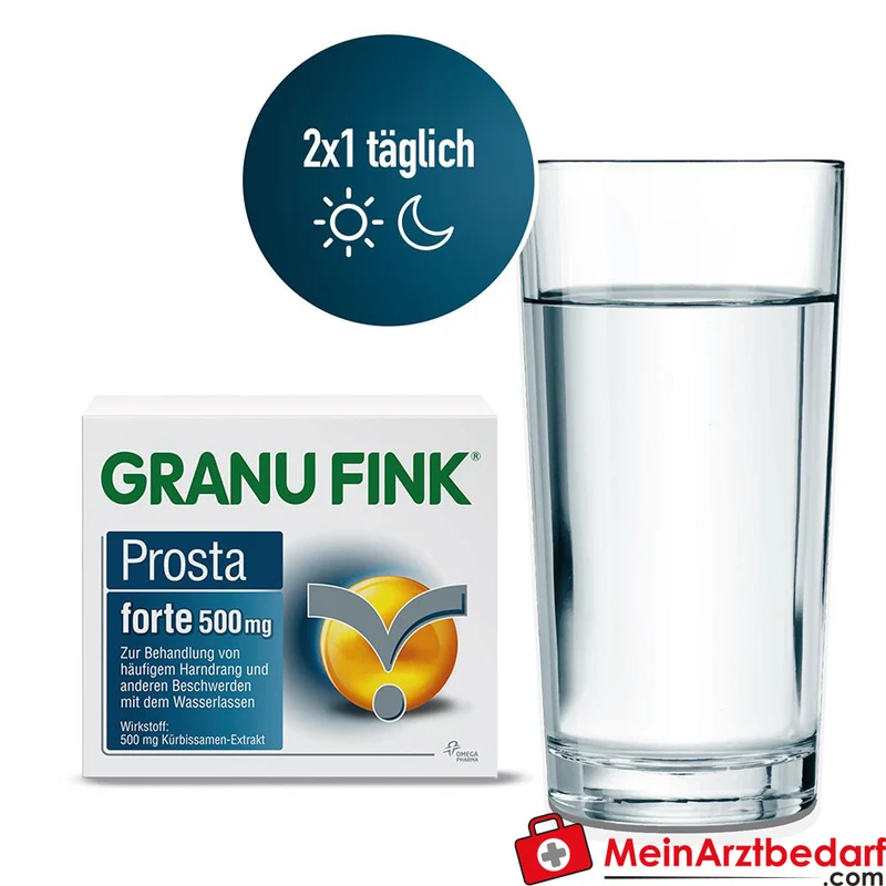 GRANU FINK Prosta forte 500 mg Kapseln, 140 St