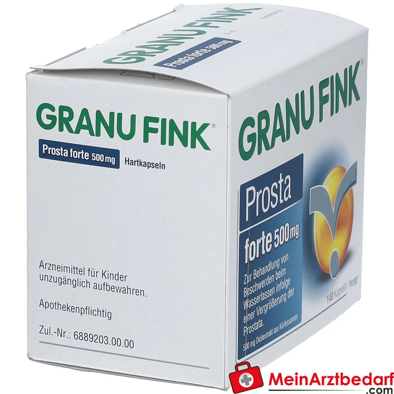 GRANU FINK Prosta forte 500 mg Kapseln, 140 St