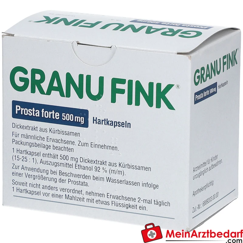 GRANU FINK Prosta forte 500 mg Kapseln, 140 St