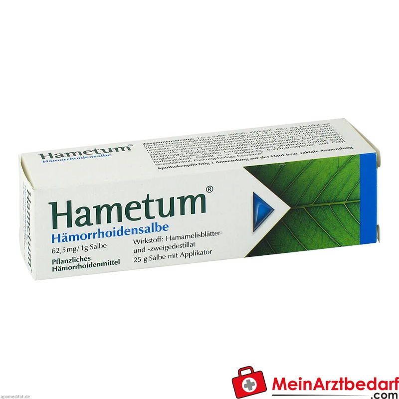 Hametum Hämorrhoidensalbe mit Hamamelis-Extrakt äußerlich