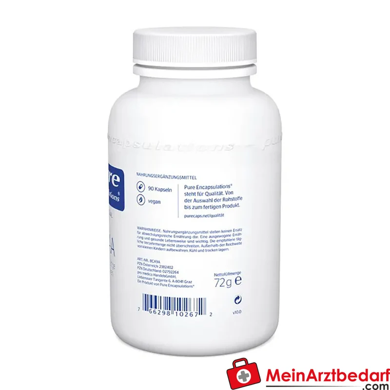 Pure Encapsulations BCAA 600 mg Kapseln 90 Stück
