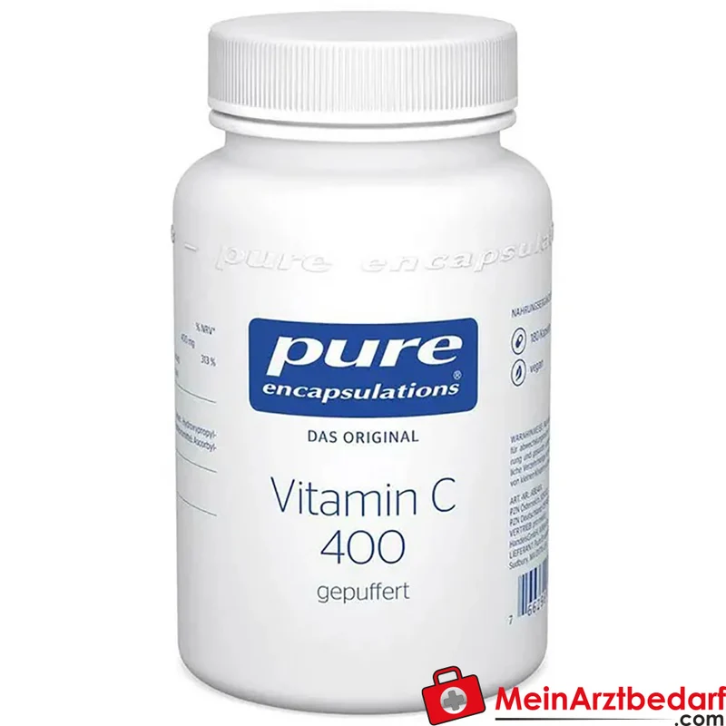 Pure Encapsulations Vitamin C 400 mg gepuffert Kapseln 90 Stück