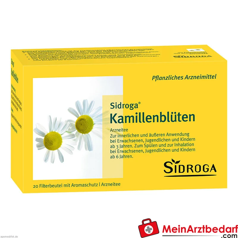 Sidroga Kamillenblüten Arzneitee 20 Filterbeutel