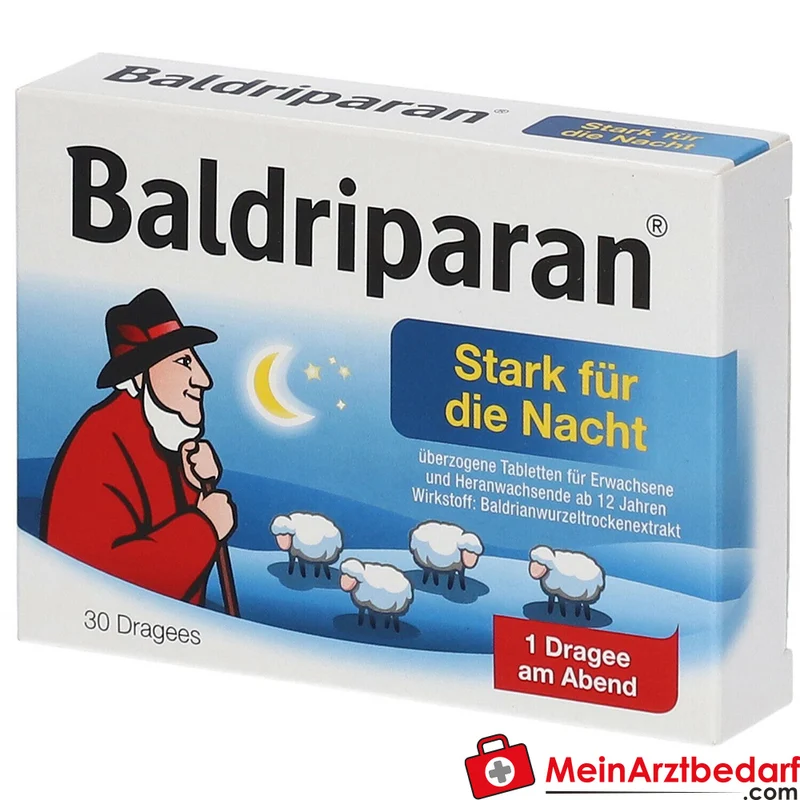 Baldriparan Stark für die Nacht Baldrianextrakt Tabletten