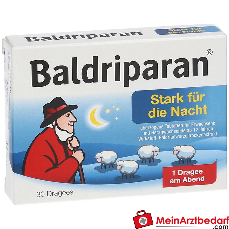 Baldriparan Stark für die Nacht Baldrianextrakt Tabletten