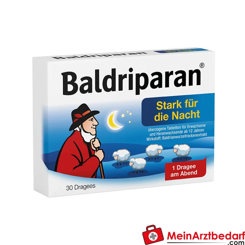 Baldriparan Stark für die Nacht Baldrianextrakt Tabletten
