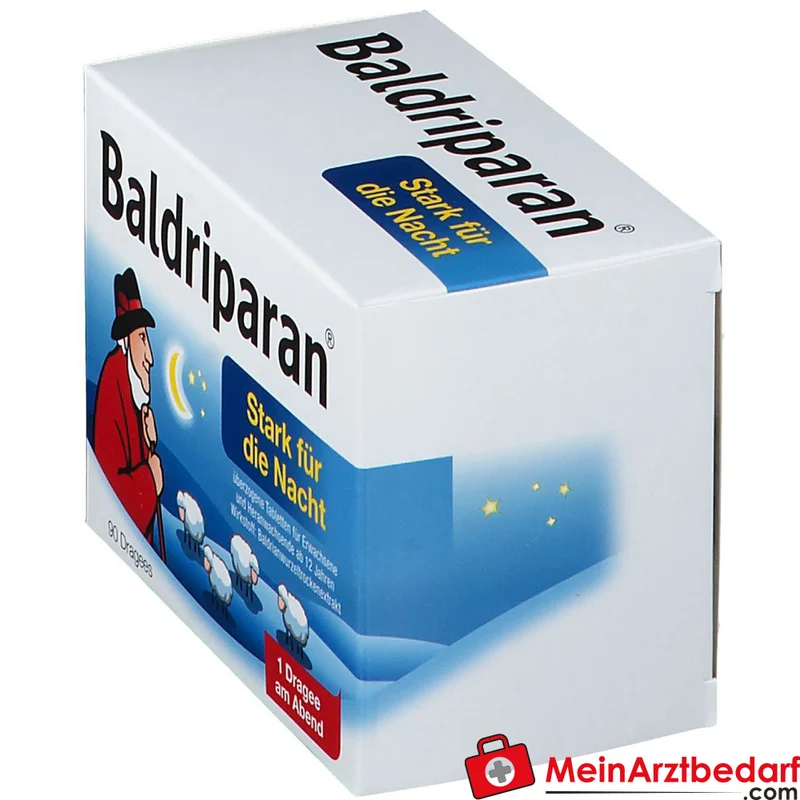 Baldriparan Stark für die Nacht Baldrianextrakt Tabletten
