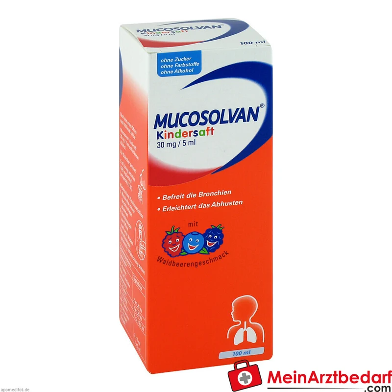 Mucosolvan Kindersaft Ambroxol 30 mg/5 ml Sirup