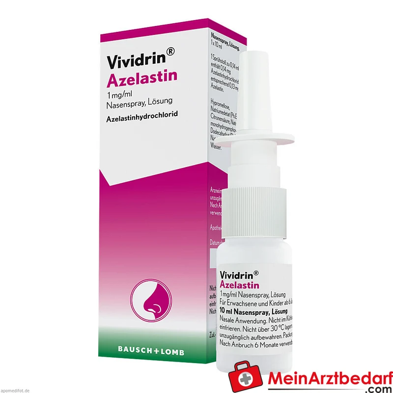 Vividrin Azelastin 1 mg/ml Nasenspray 10 ml