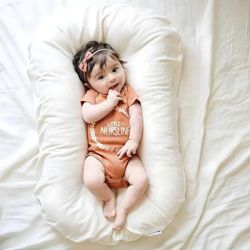 Vielseitiges orthopädisches Baby-Kissen – Weiche & atmungsaktive Unterstützung