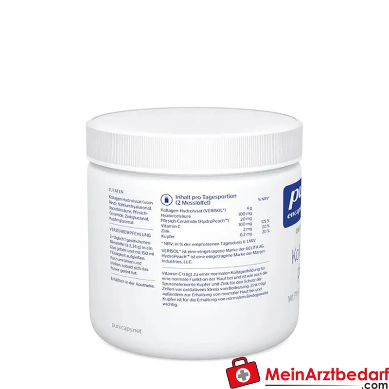 Pure Encapsulations Kollagen Plus 2000 mg Kollagen-Hydrolysat Pulver