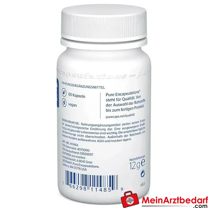 Pure Encapsulations Hyaluronsäure Kapseln 60 Stück