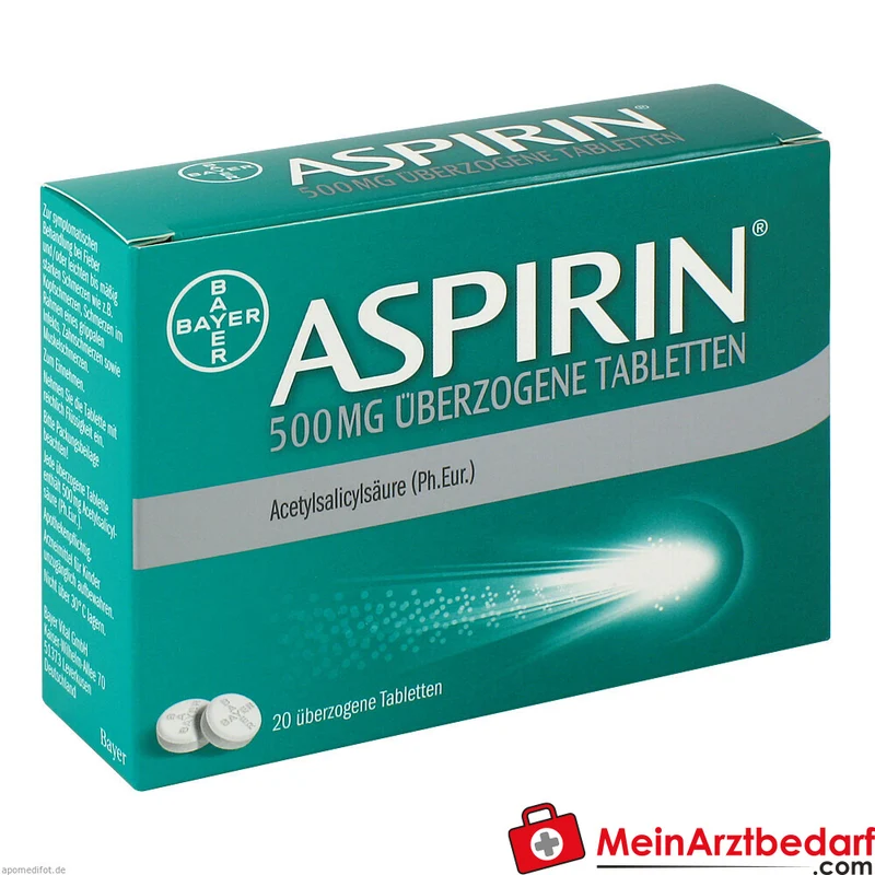 Aspirin 500 mg Tabletten 20 Stück