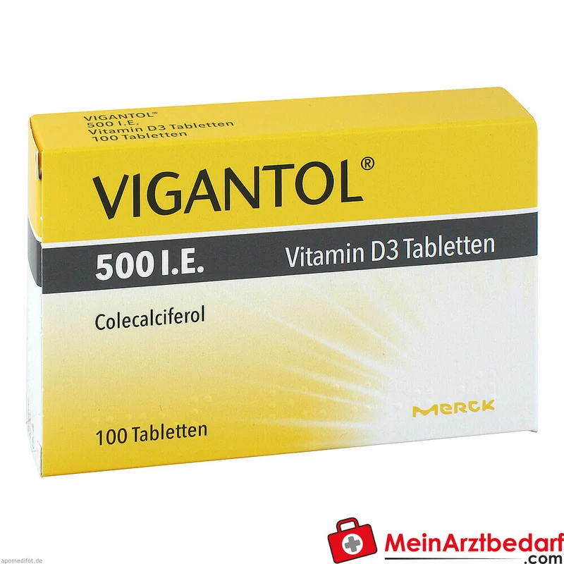 Vigantol Vitamin D3 500 I.E. Tabletten