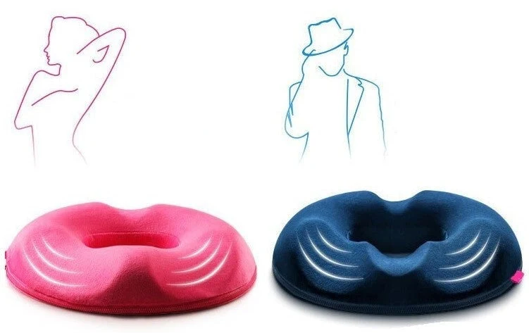 Hämorrhoiden- und Steißbeinkissen – Druckentlastendes Sitzkissen für bequemes Sitzen