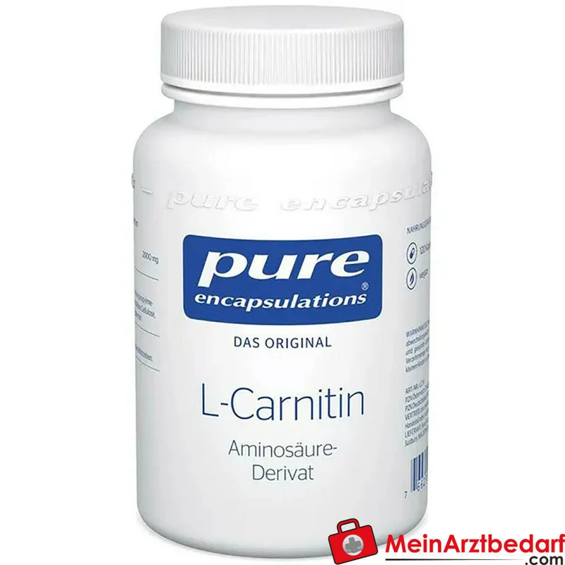 Pure Encapsulations L‑Carnitin 500 mg Levocarnitin Kapseln 60 Stück