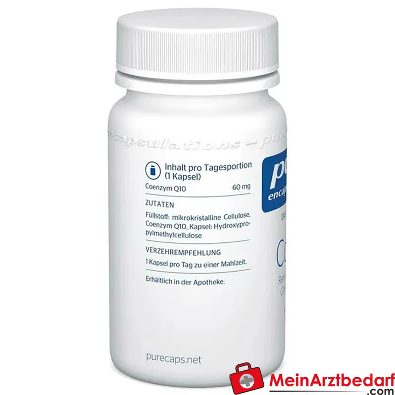 Pure Encapsulations CoQ10 60 mg Kapseln 60 Stück