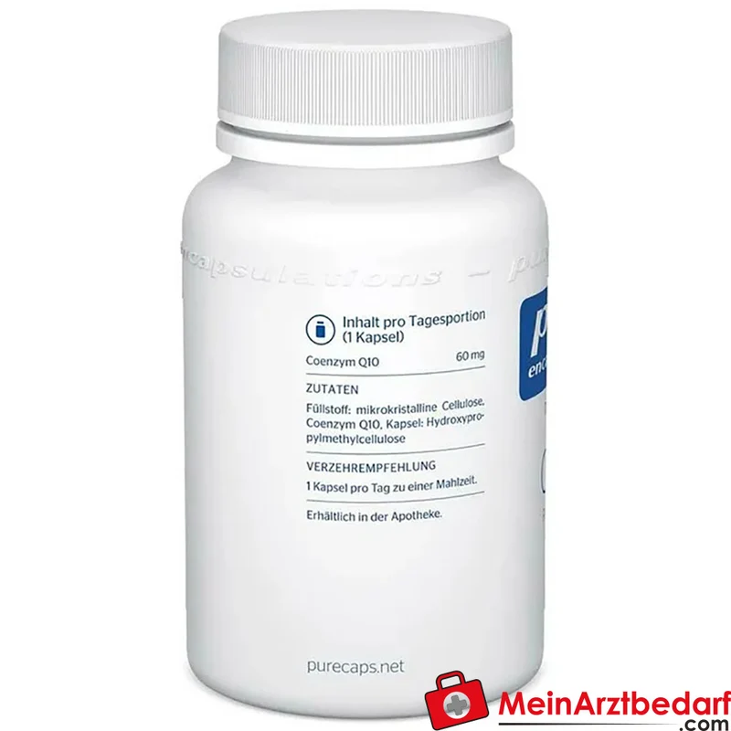 Pure Encapsulations CoQ10 60 mg Kapseln 60 Stück