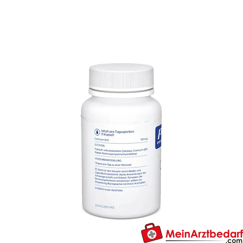 Pure Encapsulations Coenzym Q10 (Ubidecarenon) 120 mg Kapseln 60 Stück