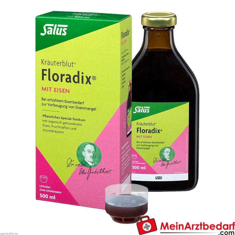 Floradix mit Eisen flüssiges Eisenpräparat 250 ml