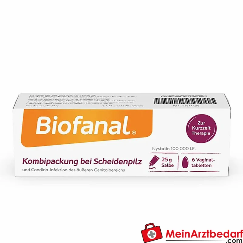 Biofanal Antimykotikum Vaginalsalbe und Vaginaltabletten Kombipackung