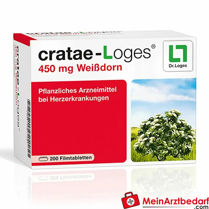 Cratae-Loges Weissdorn 450 mg Tabletten