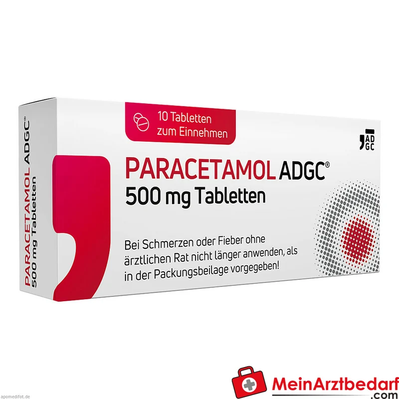 ADGC Paracetamol 500 mg Tabletten