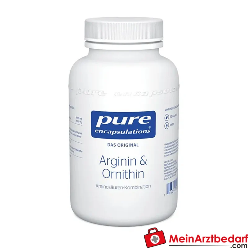 Pure Encapsulations Arginin und Ornithin Kapseln 90 Stück