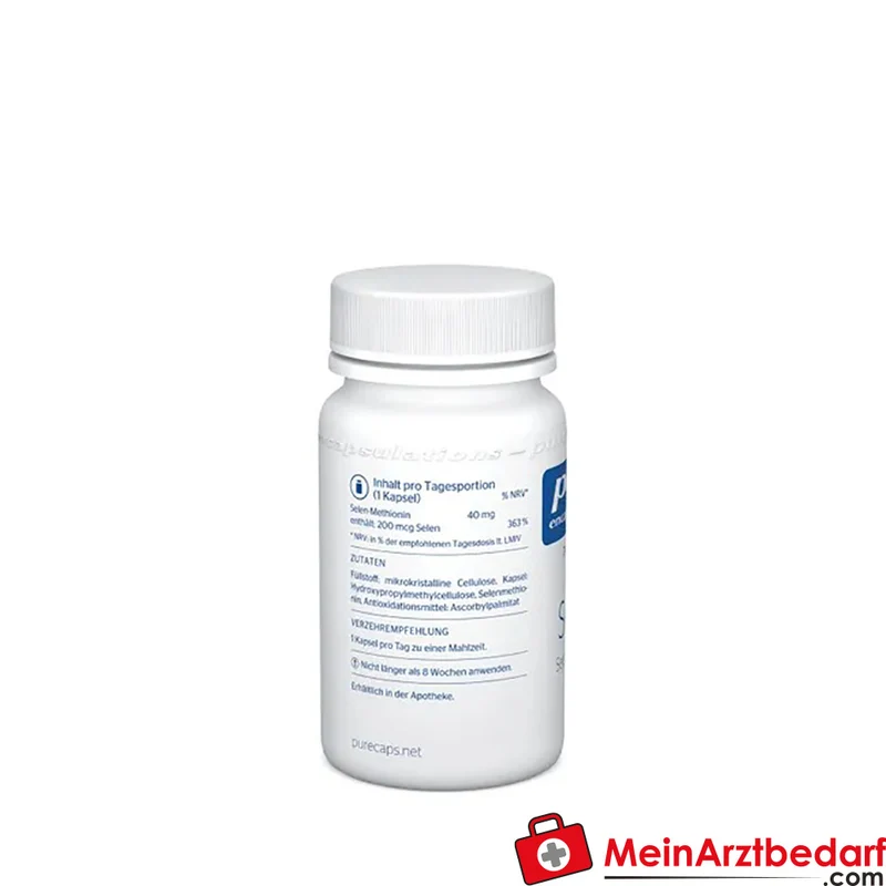 Pure Encapsulations Selen (Selenmethionin) 40 mg Kapseln 60 Stück