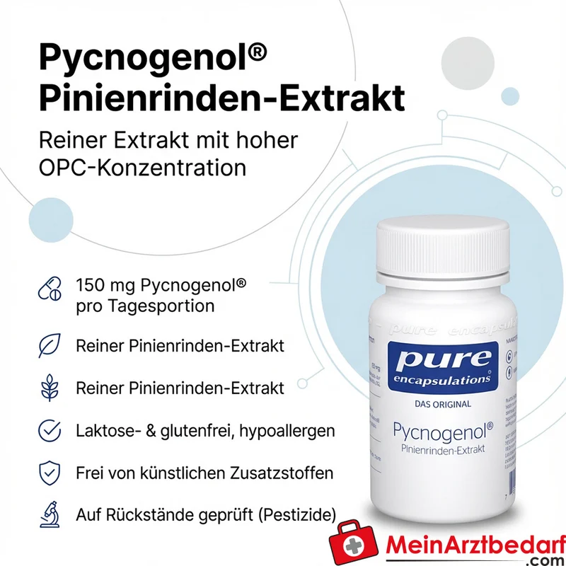 Pure Encapsulations Pycnogenol 50 mg Kapseln 60 Stück