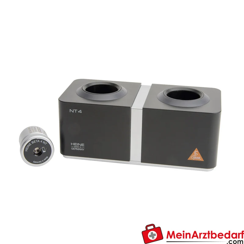 HEINE BETA4 NT Ladegriff Li‑ion für NT4 Tisch-Ladegerät Metallgehäuse
