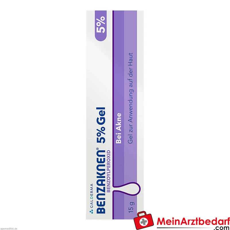 Benzaknen Benzoylperoxid 5% Gel 30 g