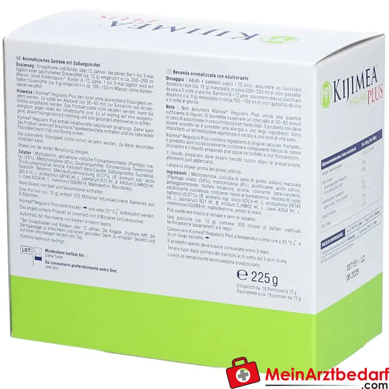 Kijimea® Regularis Plus Trinkpulver, 6 Bakterienstämme, 225 g