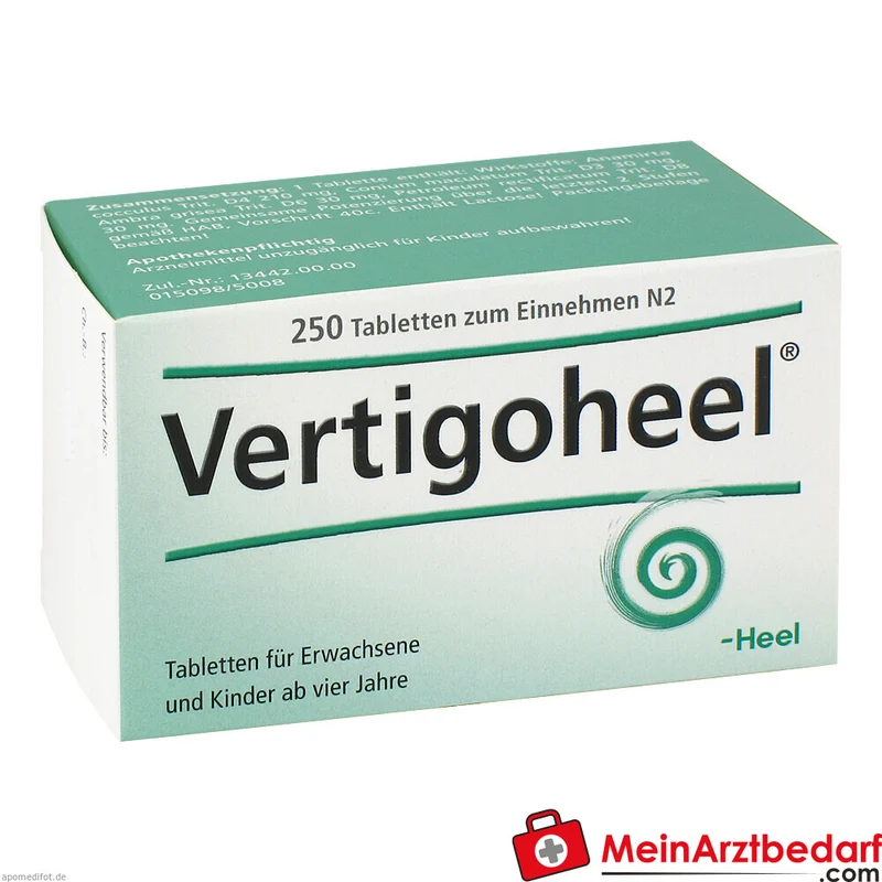 Heel Vertigoheel Tabletten Anamirta cocculus D4 210 mg