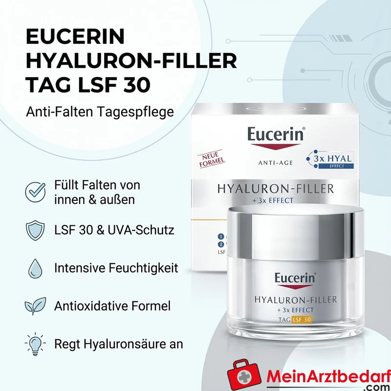 Eucerin Hyaluron-Filler Tagescreme LSF 30 50 ml