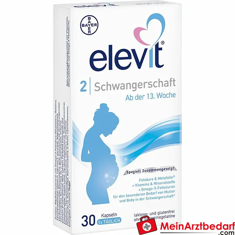 Elevit 2 Schwangerschaft DHA 200 mg Kapseln 30 Stück