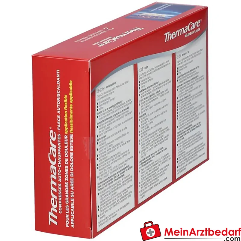 ThermaCare Wärmeauflagen für größere Schmerzbereiche 8 Std. Tiefenwärme Wärmepflaster 2 Stück