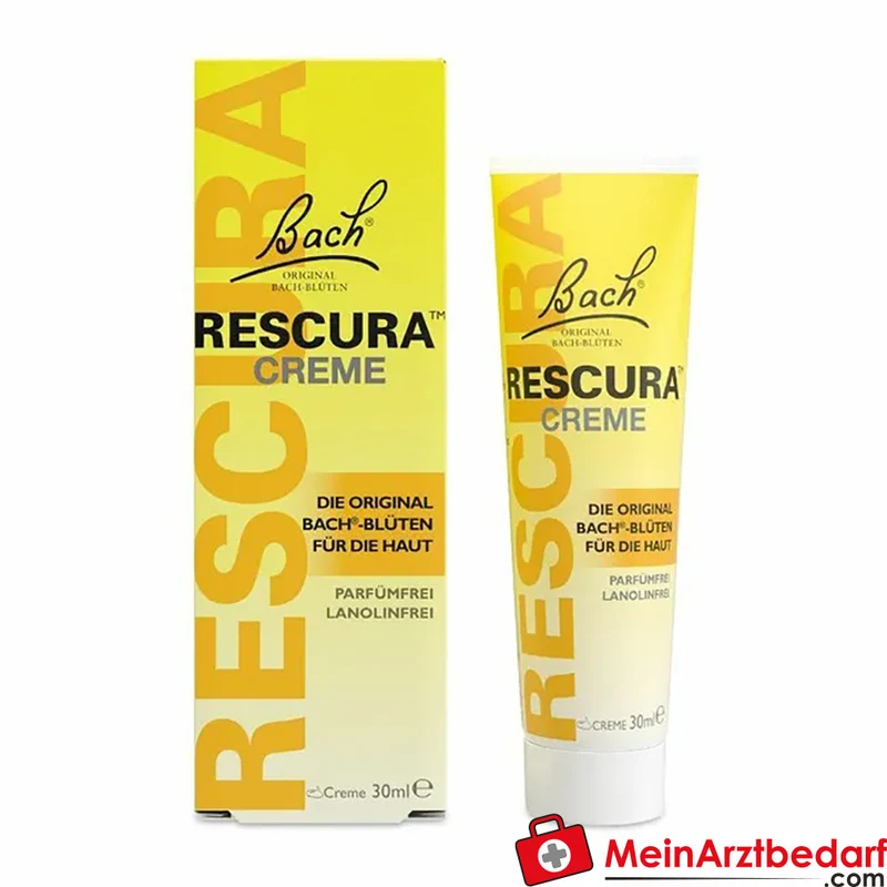 Bach RESCURA Creme 30 ml homöopathische Bach-Blüten für trockene Haut