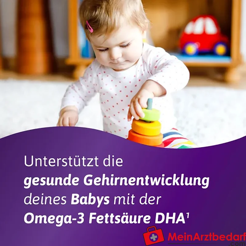 Femibion 2 Schwangerschaft mit Omega‑3‑DHA und Folsäure (Metafolin) Tabletten 28 Stück