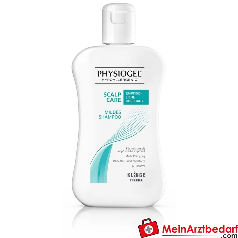 PHYSIOGEL Scalp Care Mildes Shampoo 250 ml für empfindliche Kopfhaut