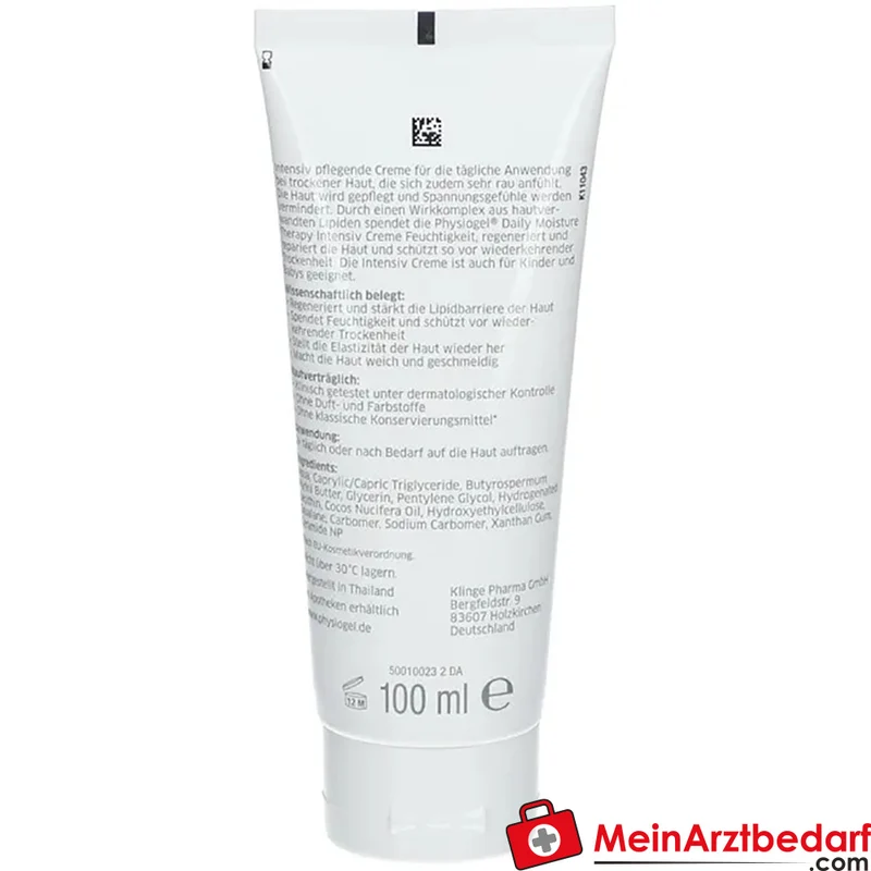 PHYSIOGEL Daily Moisture Therapy Intensivcreme 100 ml