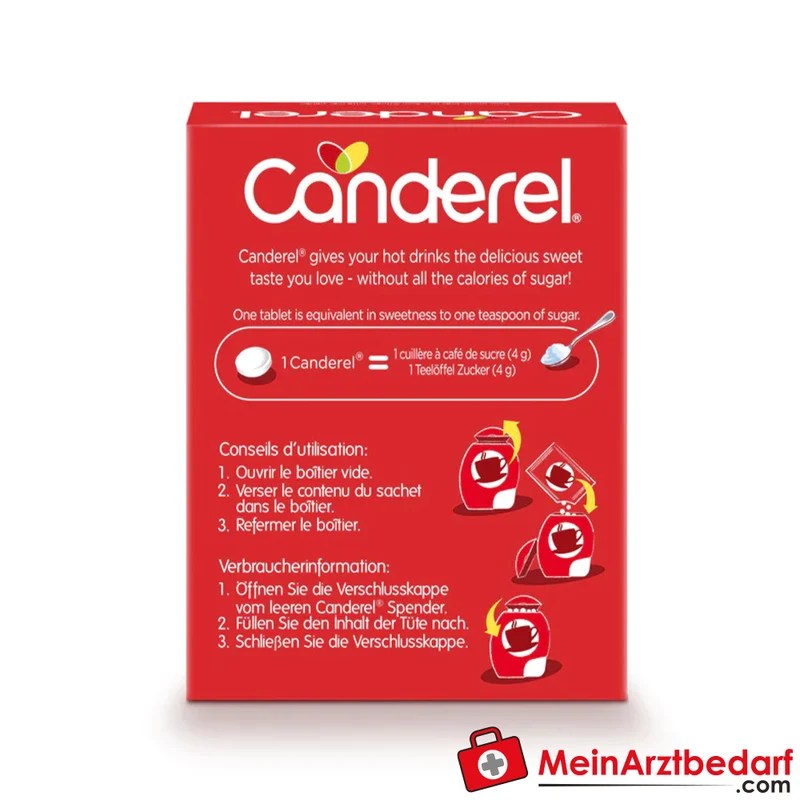 Canderel Süßer Nachfüllpack 500 Stk.