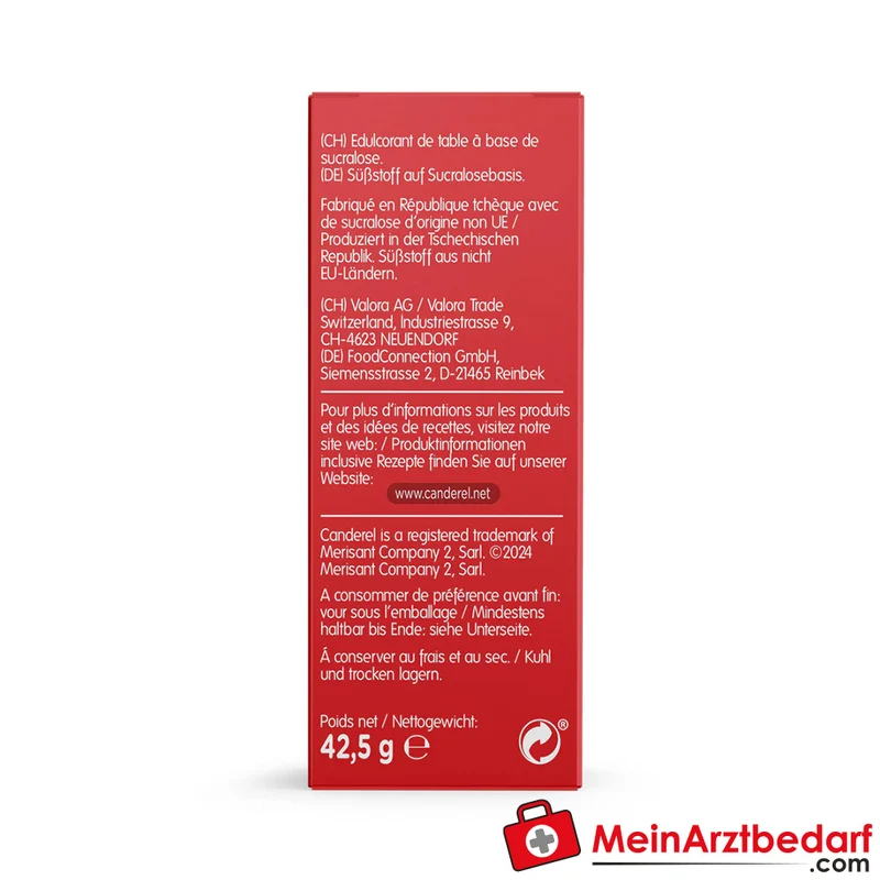 Canderel Süßer Nachfüllpack 500 Stk.