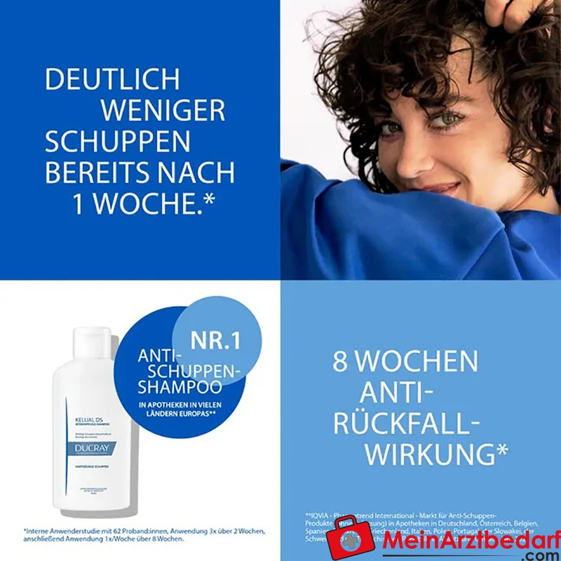 DUCRAY KELUAL DS Shampoo Ciclopirox Olamin und Pirocton Olamin 100 ml
