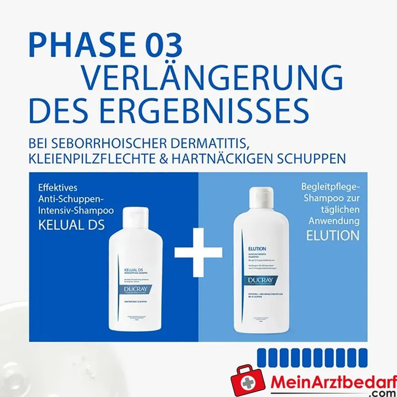 DUCRAY KELUAL DS Shampoo Ciclopirox Olamin und Pirocton Olamin 100 ml