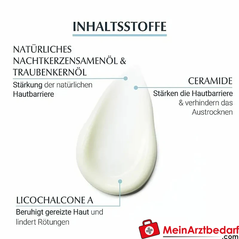 Eucerin AtopiControl Gesichtscreme mit Licochalcone A und Omega‑6‑Fettsäuren 50 ml