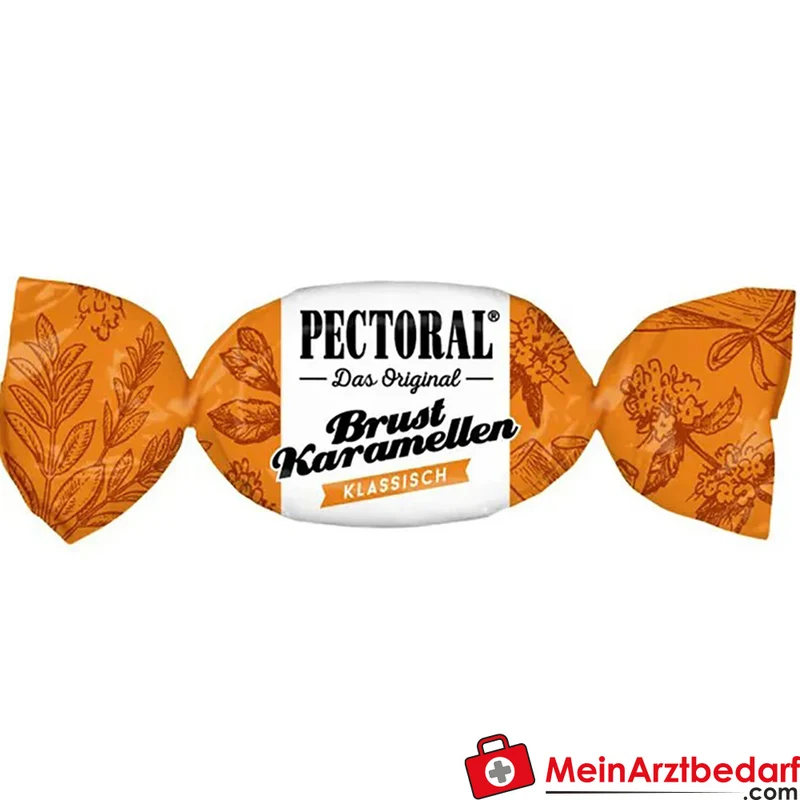 Pectoral Brust-Karamellen mit Süßholzsaft und Menthol Pastillen 72 g