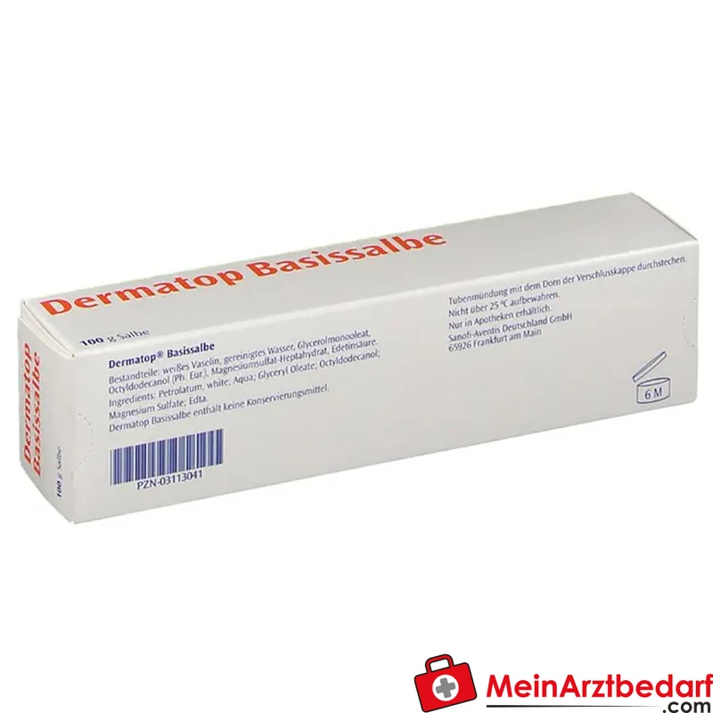 Dermatop Basissalbe Salbe (Wasser-in-Öl-Emulsion) 100 g